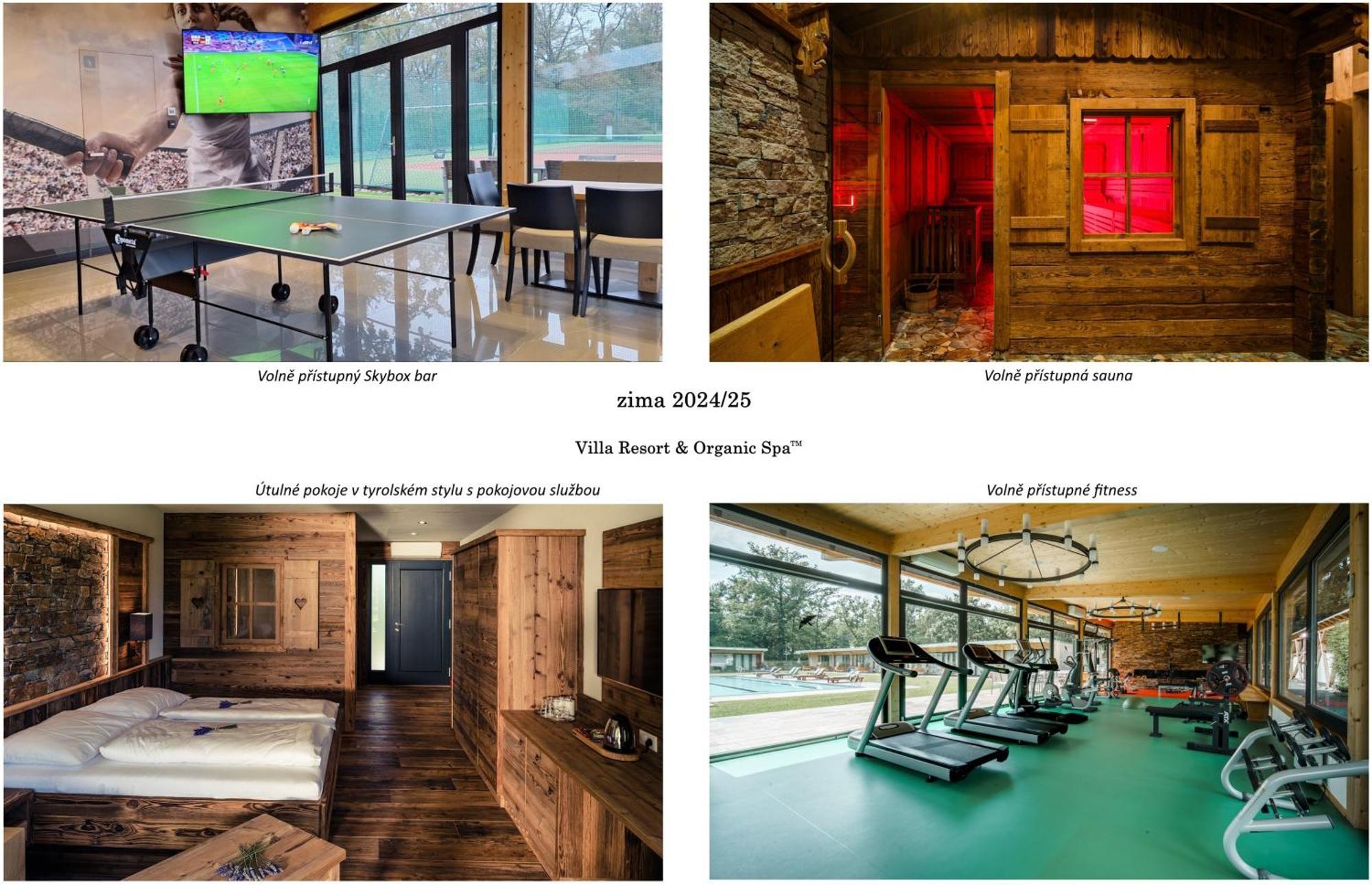 Villa Resort & Organic Spa - Zahajen Prodej Letni Sezony تشيسكي بوديوفيتسه المظهر الخارجي الصورة